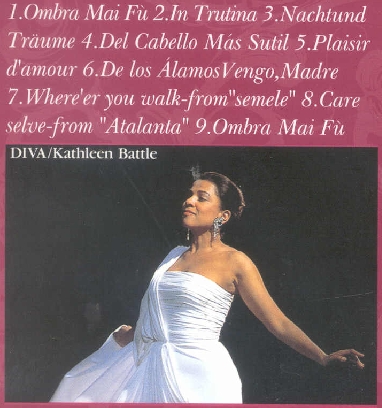 Diva DVD (Back Cover)