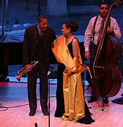 Kathleen Battle & Wynton Marsalis perform together, 2005 (Image)